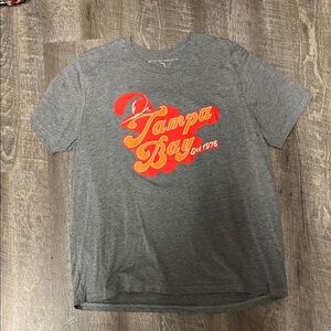 Gray Tampa Bay Football Tee